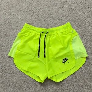 Nike athletic dri-fit running shorts with insert